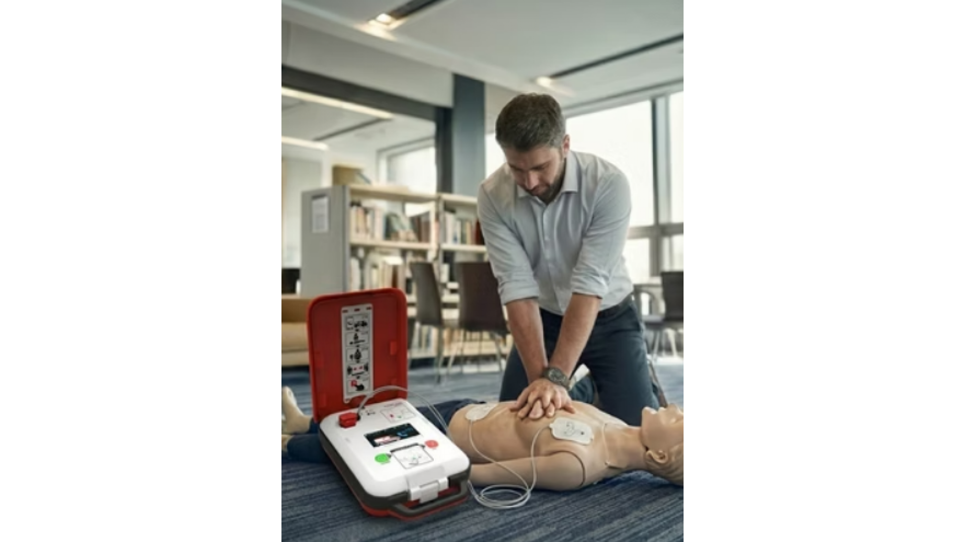 Otomatik Eksternal Defibrilatör (OED) CihazI-Aselsan Heartline