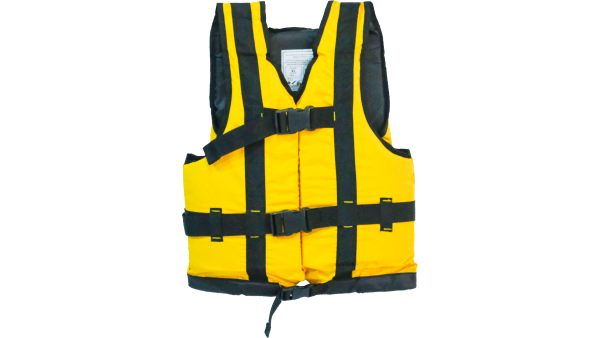 Yüzdürme Yardımcısı Yelek / 3 Tokalı / Yetişkin / Sarı  / XL / 100 N - 90-100 Kg