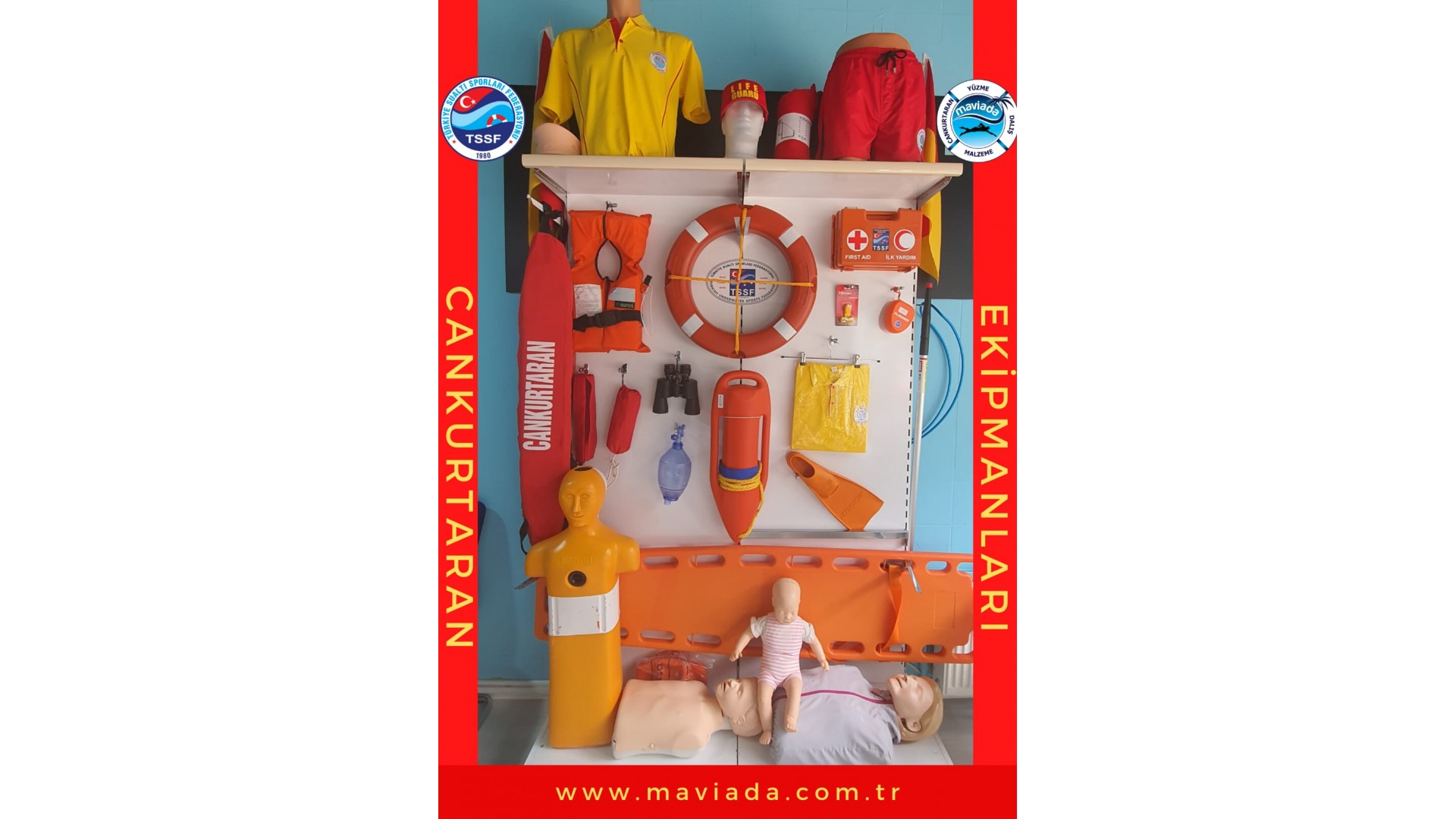 Mavi Bayrak Malzemeleri Seti 