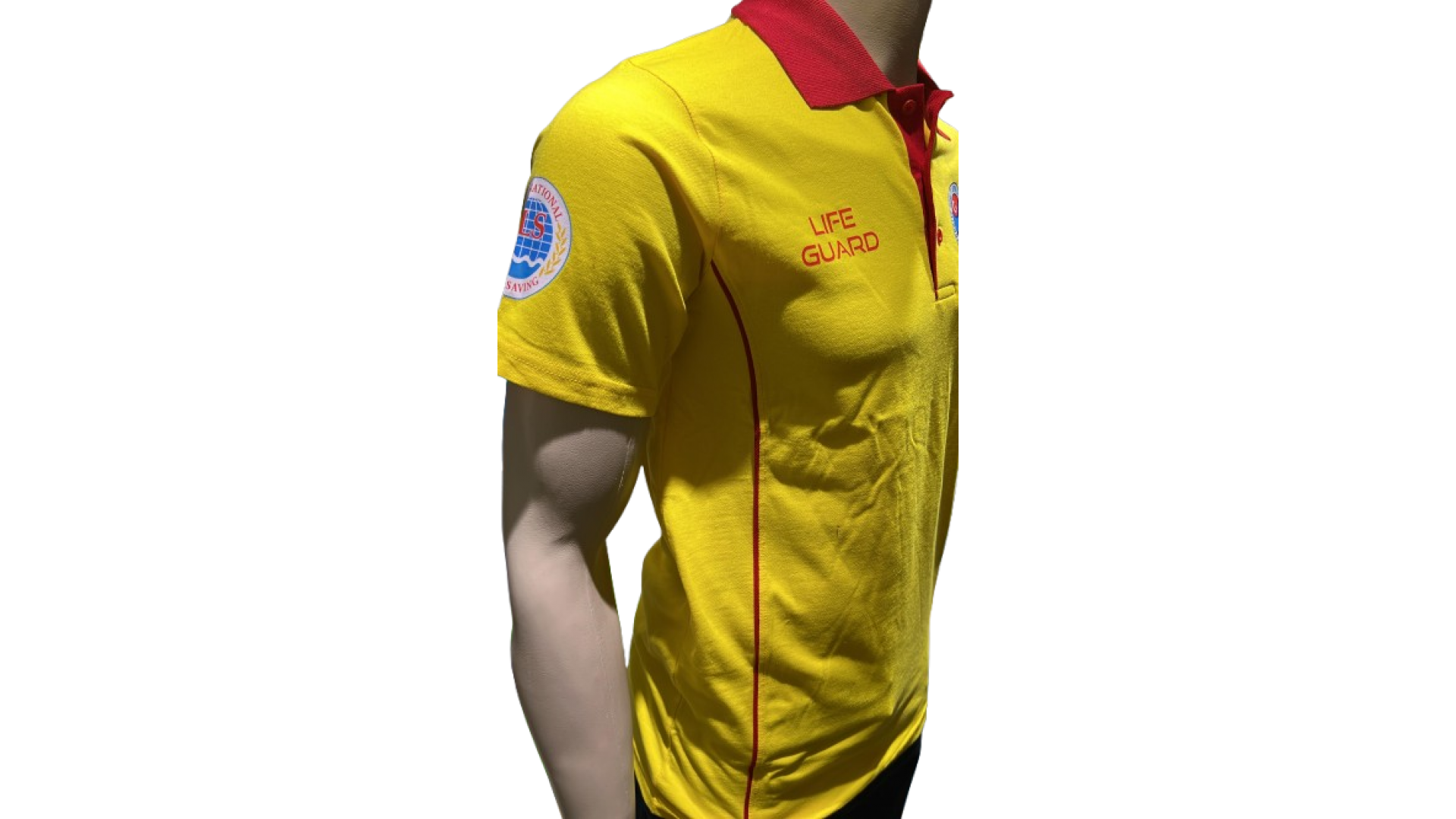 Cankurtaran Tişörtü / Polo Yaka / Likralı / Şeritli