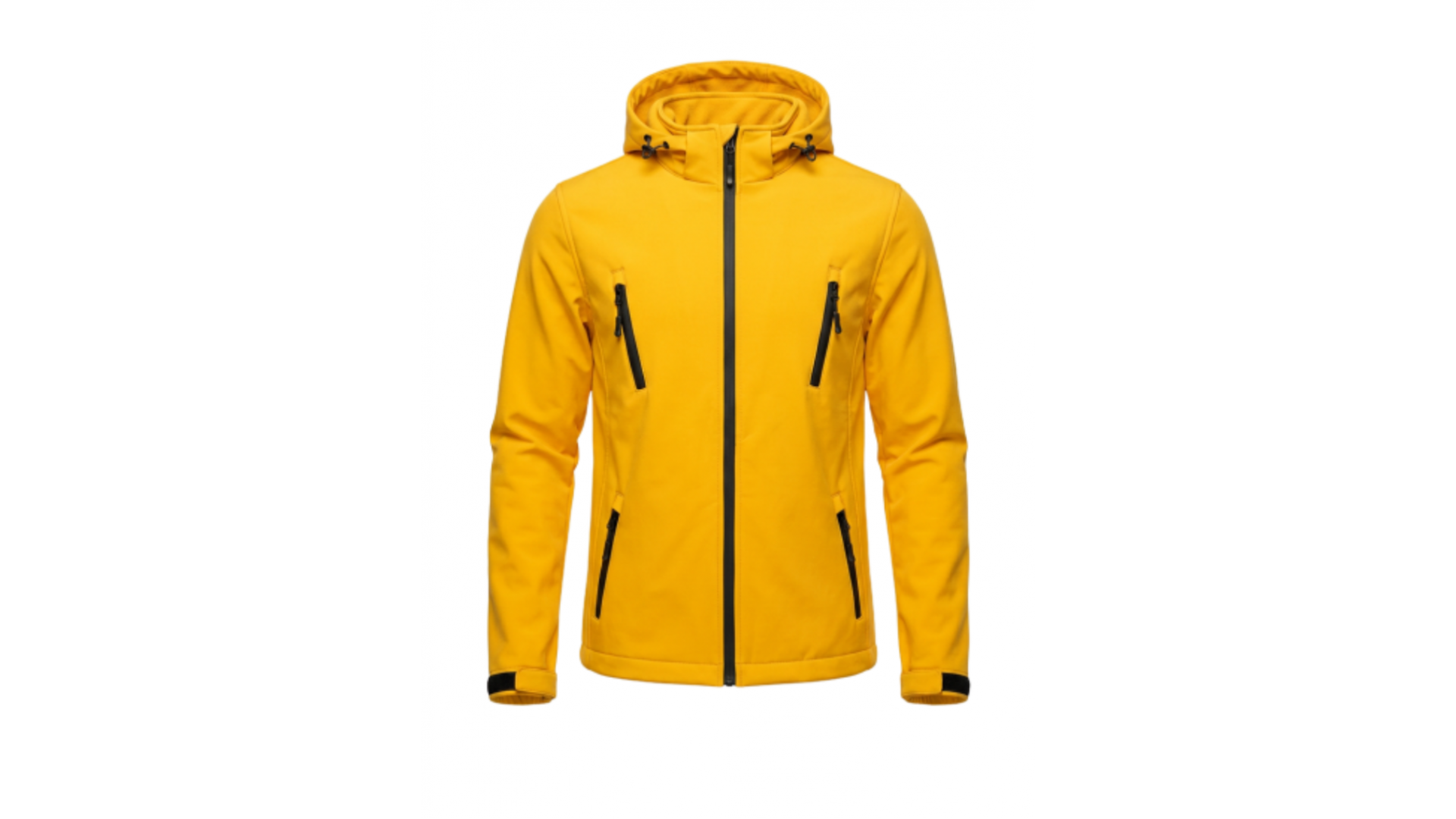 Cankurtaran / Lifeguard Softshell Kapşonlu Mont / Yağmurluk
