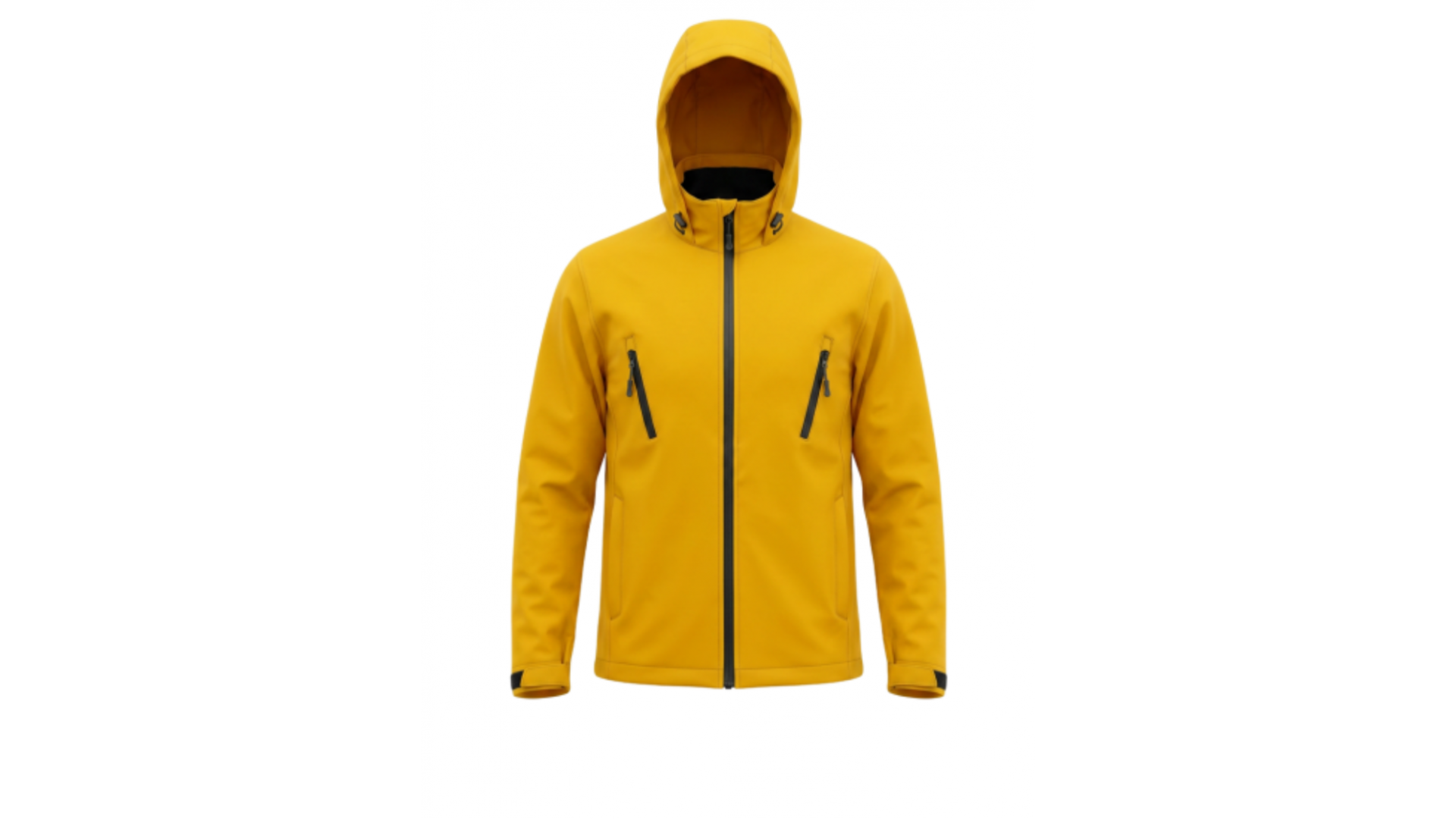Cankurtaran / Lifeguard Softshell Kapşonlu Mont / Yağmurluk