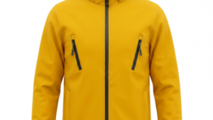 Cankurtaran / Lifeguard Softshell Kapşonlu Mont / Yağmurluk